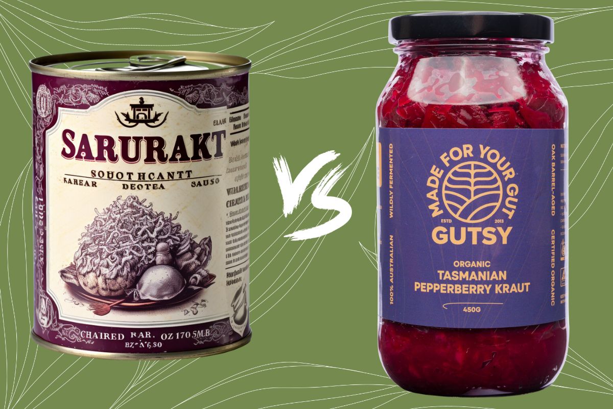 Canned Sauerkraut vs. Raw Sauerkraut