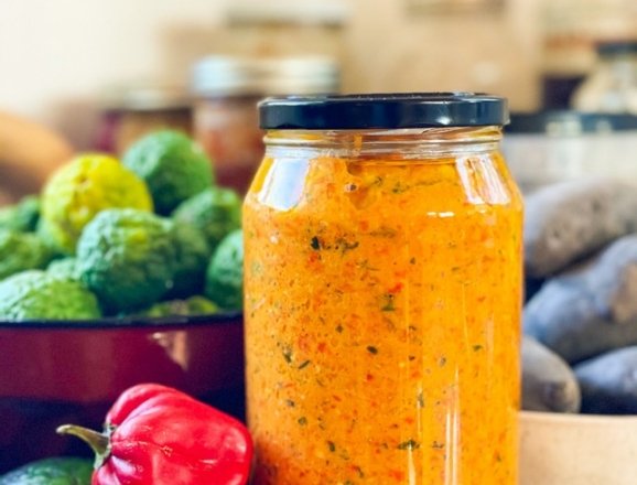 Cultured Red Capsicum Pesto