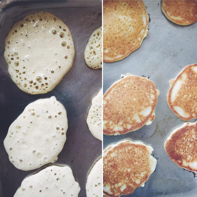 Milk Kefir Pancakes