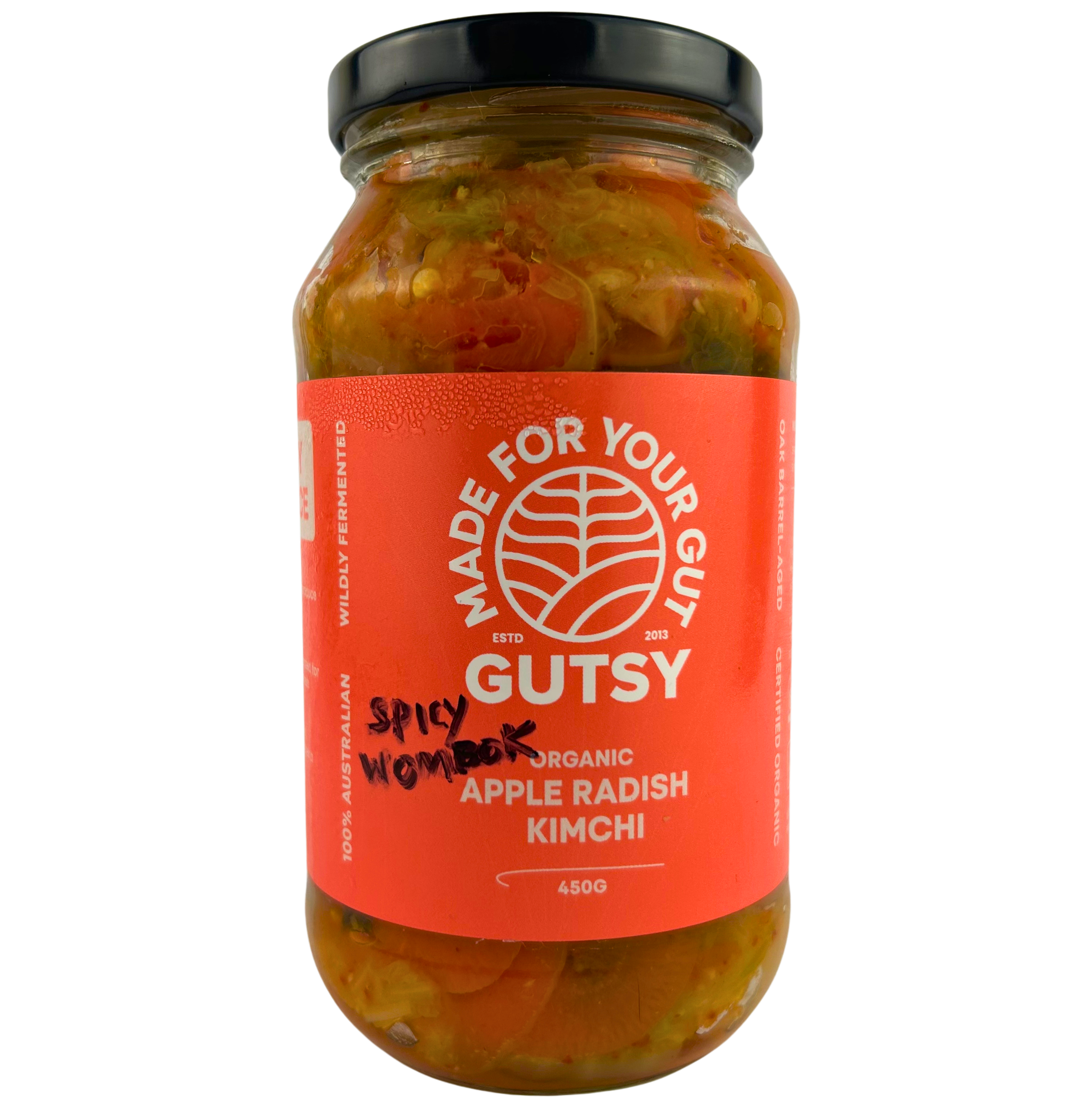 Organic Spicy Wombok Kimchi. 2022 Vintage- Seasonal, limited availability