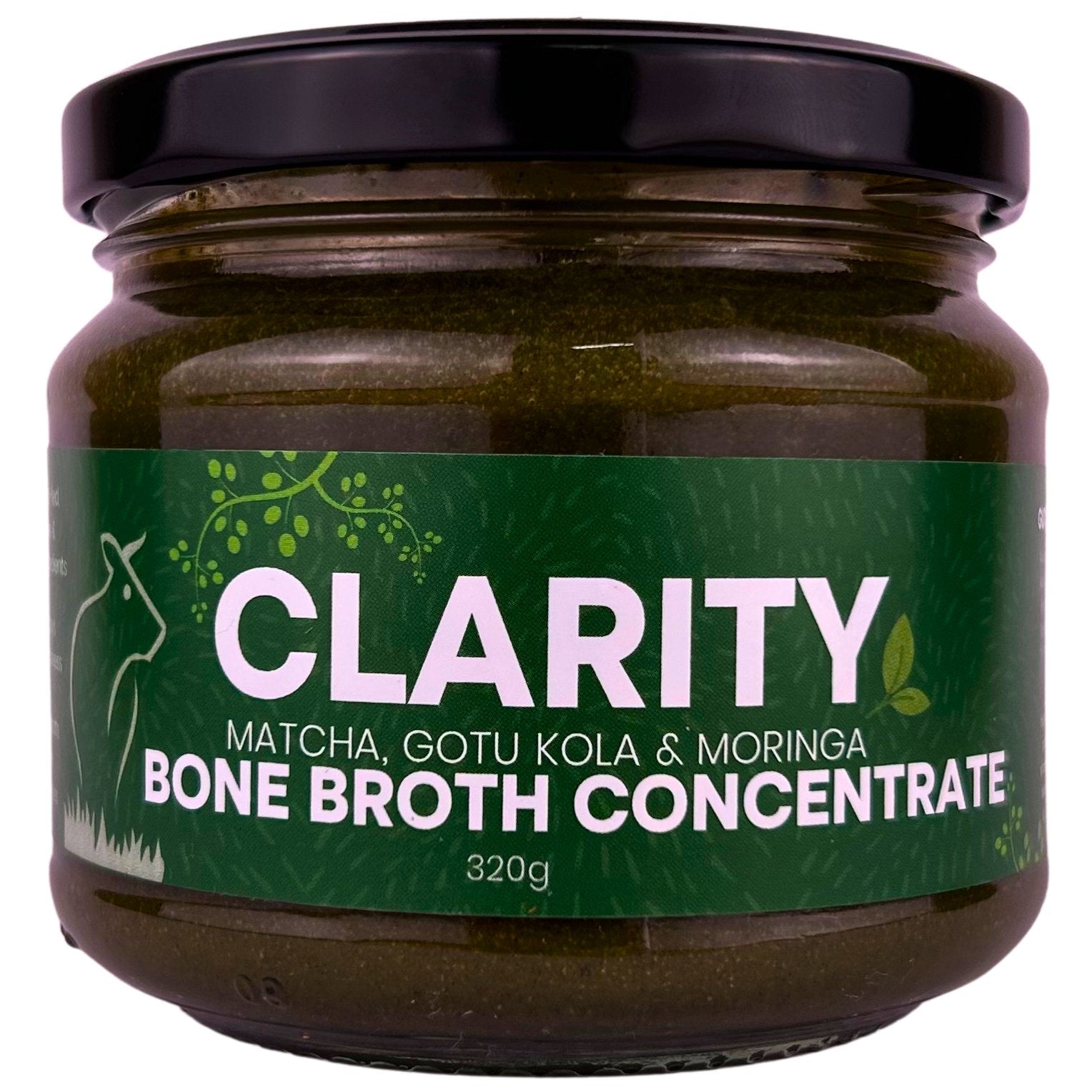 CLARITY-  Concentrated Beef Bone Broth with green herbs
