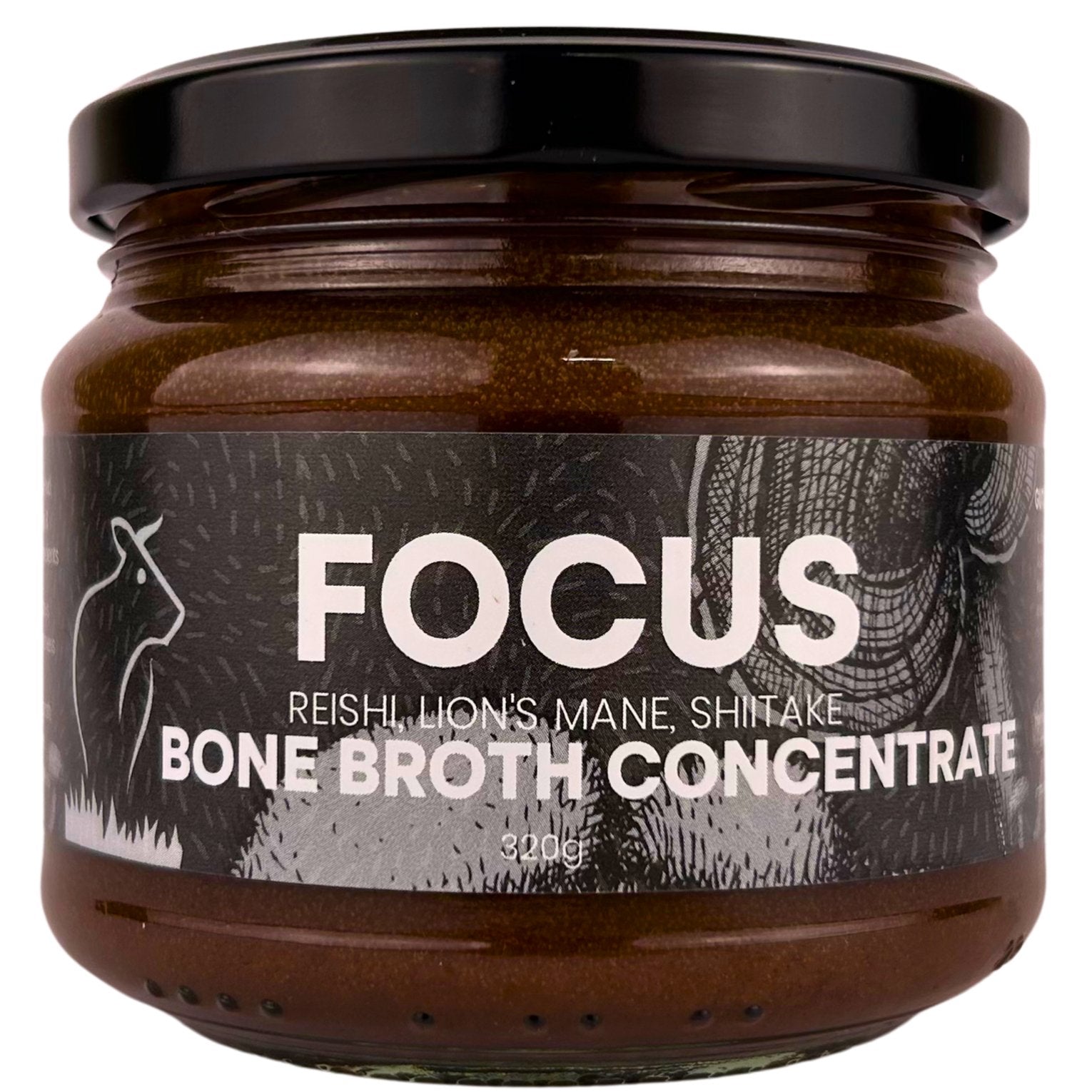 FOCUS - Concentrated Beef Bone Broth with medicinal mushrooms